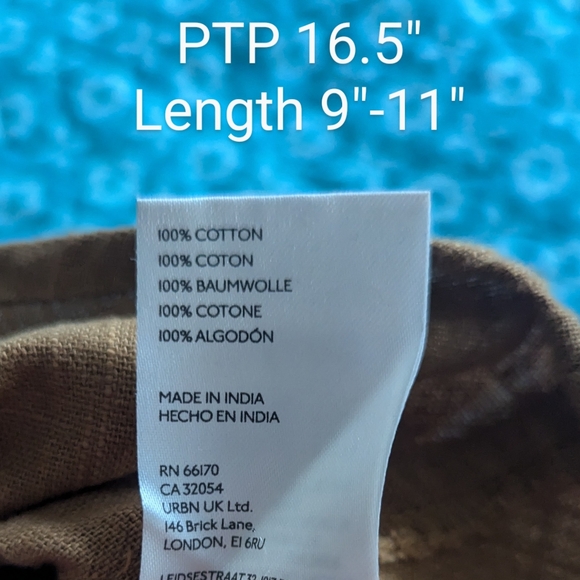 Free People Leilani Brown Tube Top - Picture 4 of 6